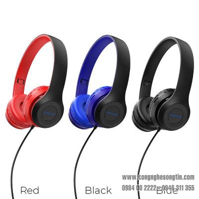 Tai nghe có dây trùm tai BOROFONE BO5, B-05