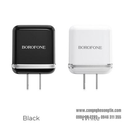 Cóc Sạc BOROFONE BA25, BA-25 - 2 Cổng USB