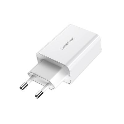Cóc Sạc Nhanh BOROFONE BA21A, BA-21A - 1 Cổng USB (EU)