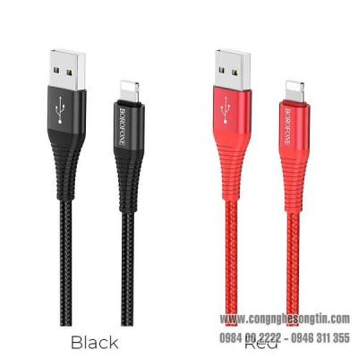 Dây Cáp Sạc BOROFONE BX29, BX-29 Cổng Lightning 1m