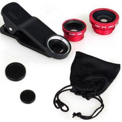 Bộ LENS –LQ-001 –3 in 1 –HỖ TRỢ chụp hình ĐIỆN THOẠI/ IPAD – chống mắt đỏ - chụp cận cảnh – chụp góc rộng