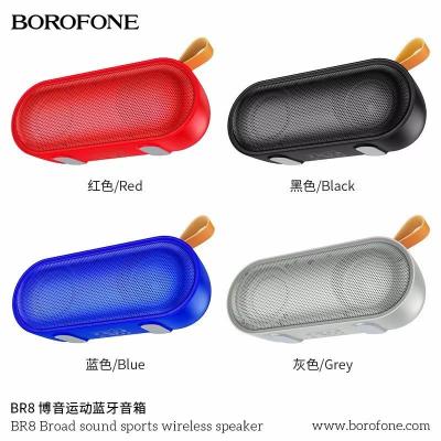 Loa Không Dây BR8 Borofone, Bluetooth 5.0, Nghe Nhạc, gọi điện, FM, hỗ trợ thẻ nhớ, USB