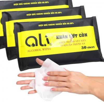 Khăn ướt cồn diệt khuẩn Ali