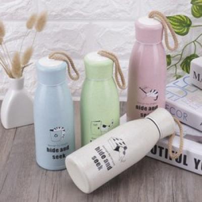 Bình Đựng Nước Lúa Mạch Thủy Tinh 350ml