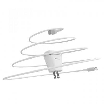 Bộ Cóc Cáp Sạc BA1 Borofone - 1 Cổng USB - cổng Type-C - chuẩn US