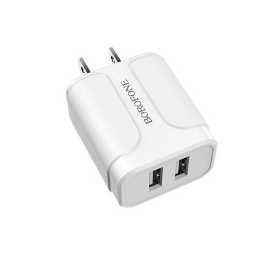 Cóc Sạc Nhanh BOROFONE BA37 2 cổng USB chuẩn US