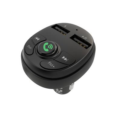 Máy Phát FM, Nghe Nhạc BOROFONE Kèm Cóc Sạc Xe Hơi BC26 2 Cổng USB Hỗ Trợ Thẻ nhớ