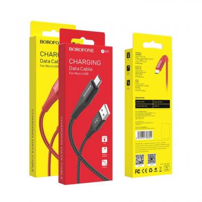 Dây Cáp Sạc BOROFONE BX29, BX-29 Cổng Micro 1m