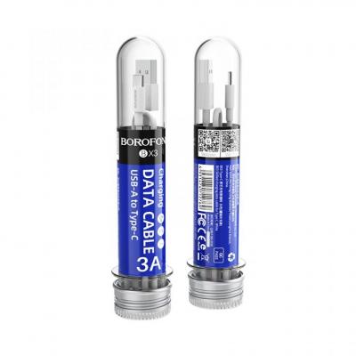 Cáp Sạc Truyền Dữ Liệu BOROFONE BX3, Kèm Ống Đựng Cáp, 1m Cổng Type C