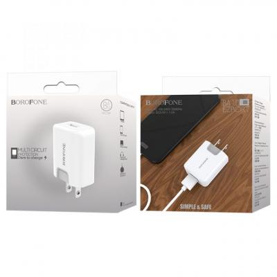 Cóc Sạc BA10 Borofone - 1 Cổng USB - chuẩn US
