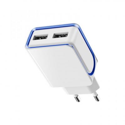 Cóc Sạc BA35 Borofone - 2 Cổng USB chuẩn EU