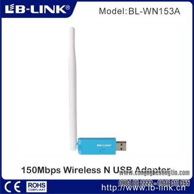 Bộ thu sóng Wifi LB-Link: BL-WN153A-150Mbps Nano Wireless N USB Adapter