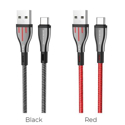 Dây cáp sạc truyền dữ liệu BU23 Borofone cổng Type-C, 1.2m