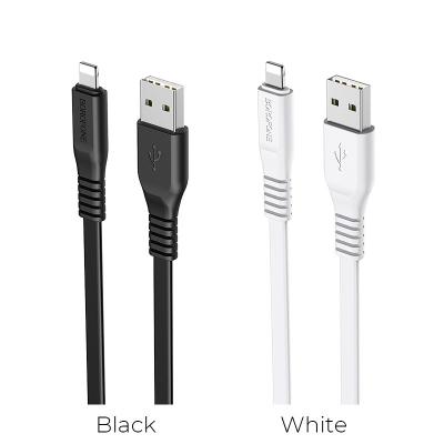 Dây cáp sạc truyền dữ liệu BX23 Borofone cổng Lightning, 1m