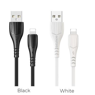 Dây cáp sạc truyền dữ liệu BX37 Borofone cổng Lightning, 1m