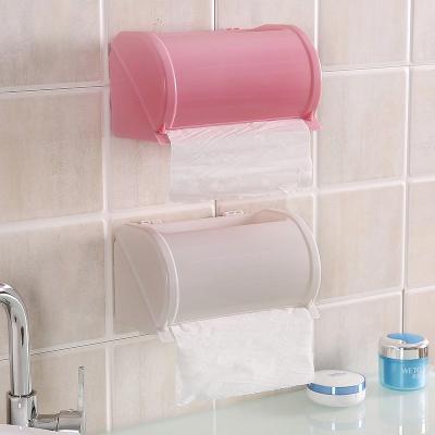 Hộp Đựng Giấy Vệ Sinh Dán Tường Có Khay Đựng Đồ Tiện Lợi