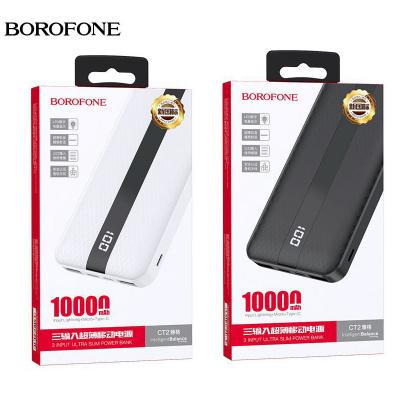 Pin Sạc Dự Phòng BOROFONE CT2A, 20000mah, Cổng vào Micro USB / USB C, 2 cổng sạc ra 1A, Đèn Led hiển thị dung lượng pin