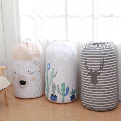 Túi Đựng Chăn Ga Gối Mền Quần Áo Chống Ẩm Hình Trụ