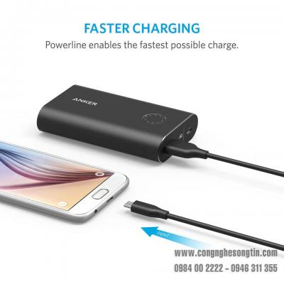 Cáp Micro USB Anker PowerLine - Dài 3m - A8134