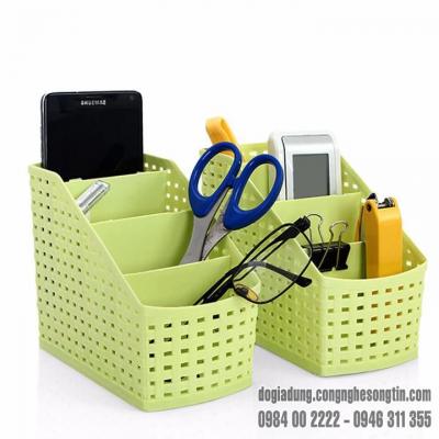 Khay Để Bàn Nhiều Ngăn Đa Năng Xinh Xắn