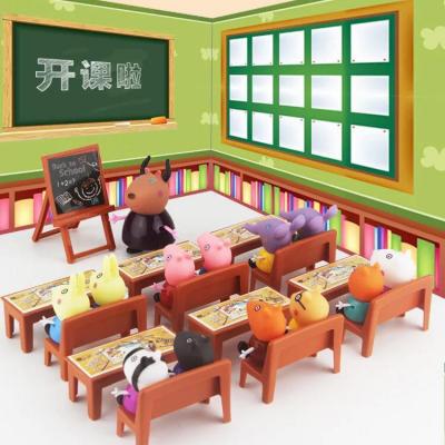 Bộ Đồ Chơi Lớp Học Heo Peppa 21 Nhân Vật