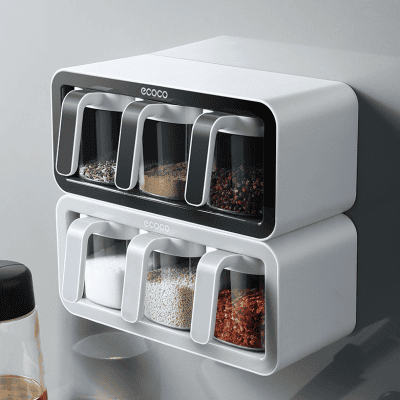 Kệ Đựng Gia Vị 3 Ngăn ECOCO