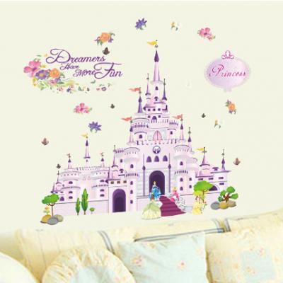 Decal dán tường Lâu Đài Công Chúa