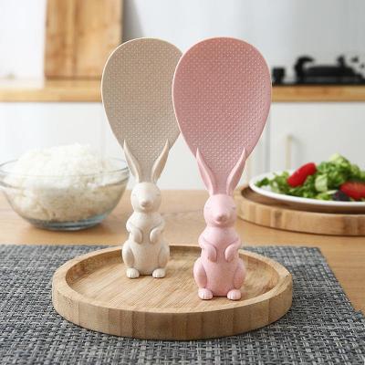 Vá Múc Cơm Hình Thỏ Lúa Mạch