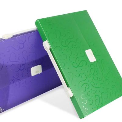 Bìa cặp hộp có quai 2,5cm A4 (Mới) Kingstar