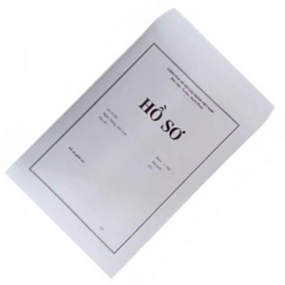 Bìa hồ sơ xin việc trắng F4 (Định lượng 100gsm)