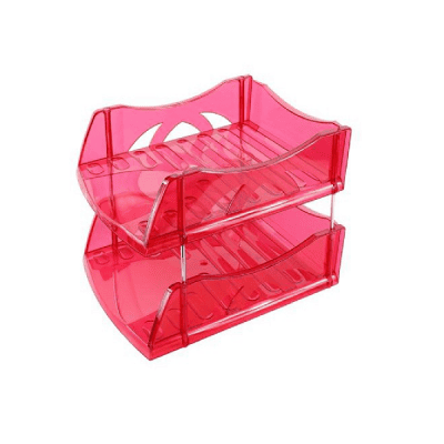 Kệ 2 tầng mika trụ sắt Kingstar