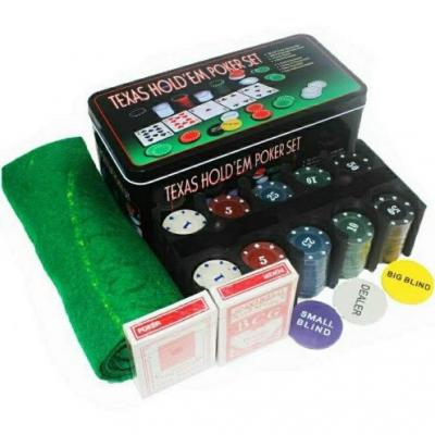 Bộ 200 Chip Poker Texas Hold’em