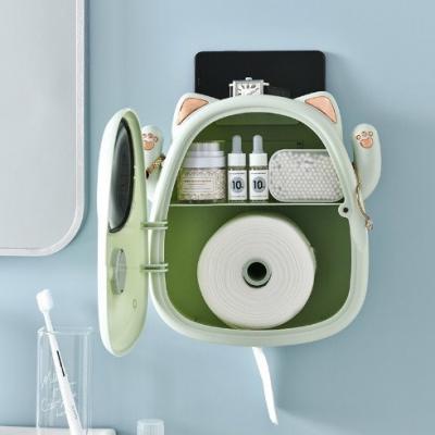 Hộp Đựng Giấy Mèo Thần Tài