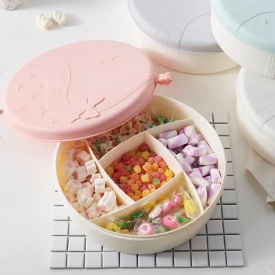 Hộp Mứt Tròn Nơ