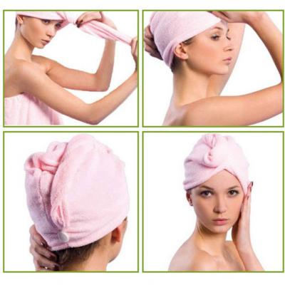 Khăn Trùm Đầu Siêu Thấm Hút Nước