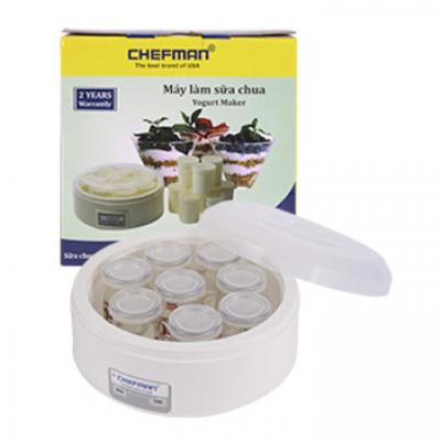 Máy Làm Sữa Chua Chefman 8 Hũ Thuỷ Tinh CM02T