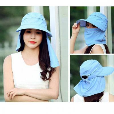 Mũ Chống Nắng Kèm Khẩu Trang Tháo Rời