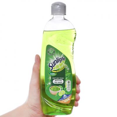 Nước rửa chén Sunlight 750 ml xanh