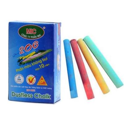Phấn không bụi Mic (Phấn màu) (Hộp 10V)