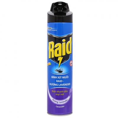 Thuốc xịt muỗi Raid 600ml