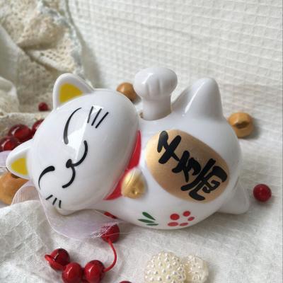 Tượng Mèo Nhật Bản May Mắn