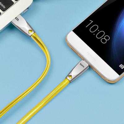 Hoco - Dây Cáp Sạc U9 Cổng Type C - Bọc Nhựa Có Đèn Led - 120cm
