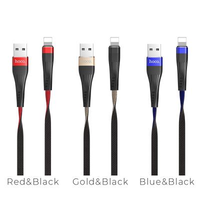 Hoco - Dây Cáp Sạc Nhanh U39 Cổng Lightning - Bọc Vải Thời Trang - 120cm