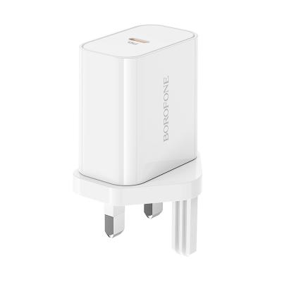 Cóc Sạc Nhanh BA57B PD3.0 20W Borofone - Cổng Sạc Type-C chuẩn UK