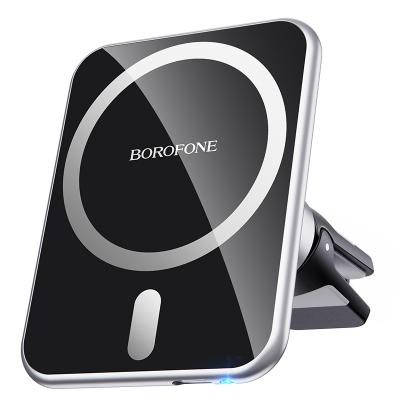 Giá Đỡ Điện Thoại Kiêm Sạc Không Dây Trên Xe Hơi BH43 Borofone