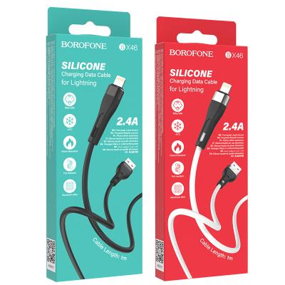 Cáp Sạc Truyền Dữ Liệu BOROFONE BX46 Cổng Lightning 1m