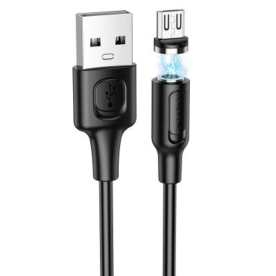 Cáp Sạc Truyền Dữ Liệu Từ Hít Nam Châm Borofone BX41 Cổng Micro 1m