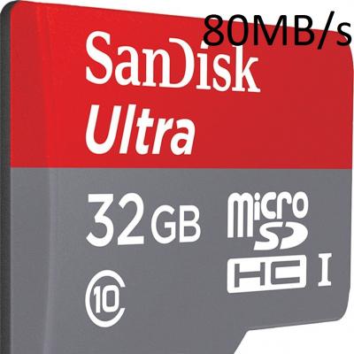 Sandisk - Thẻ nhớ TF Sandisk 80mb/s - 32GB