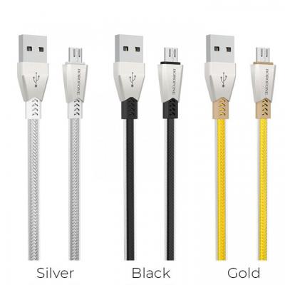 Dây Cáp Sạc BOROFONE BU2, BU-2 Cổng Micro 1,2m