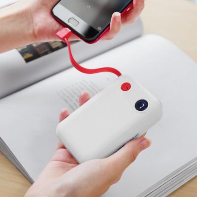 Pin Sạc Dự Phòng BOROFONE BT24 Kèm Cáp Type - C, 10000mah, 2 cổng sạc 2A